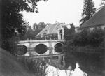 Rw z wod oraz most - zdjcie z czerwca 1925 roku